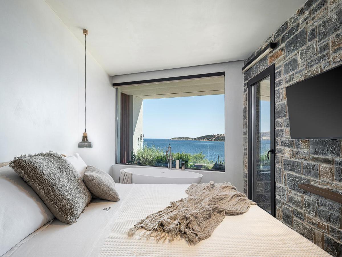 Brand New Luxury Seannamon Suites, Amazing Seaview Agios Nikolaos  Exterior photo